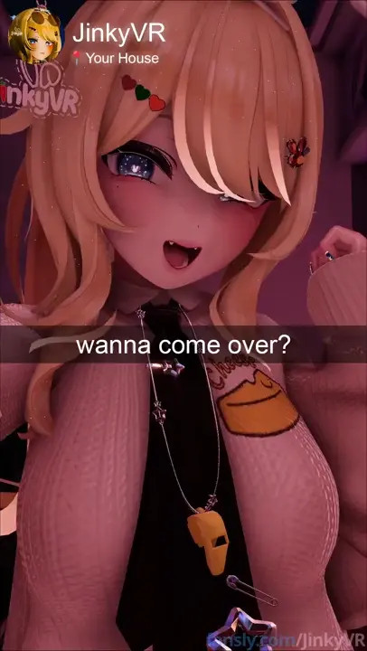 [JinkyVR] I don't wear panties on Saturdays.. hmmf!