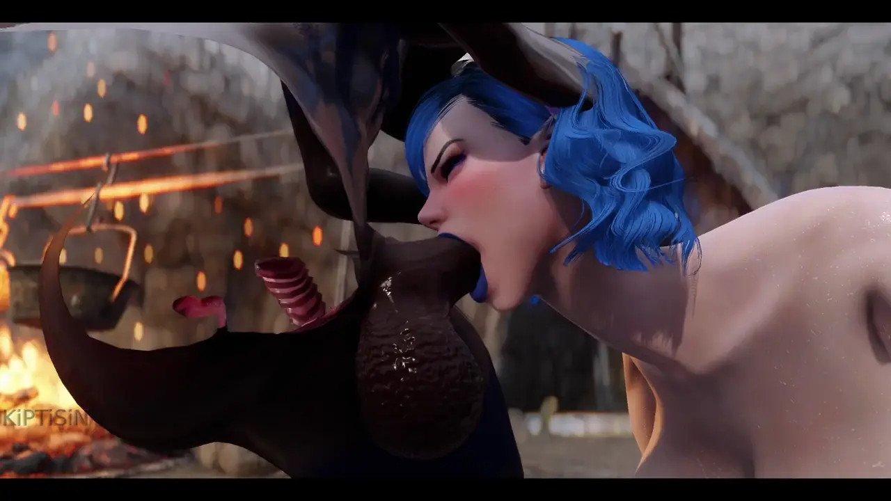 Bimbo Slut with Amazing Ass Rides Juicy Cock Dark Futanari