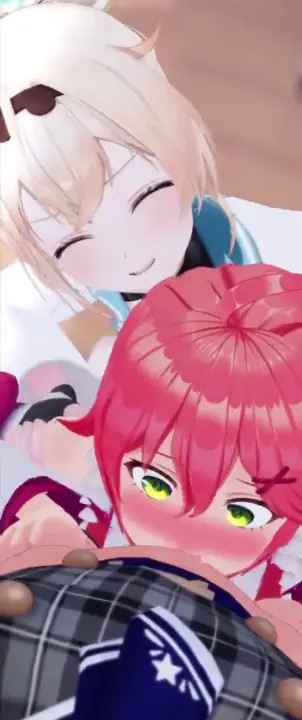 Miko helps out Suisei 『Suzutaro3D』