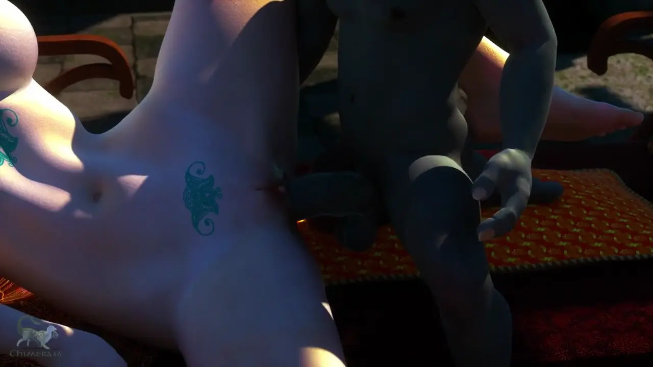 Gnome Prince Plows Big Tiddy Tattooed Elf Slut