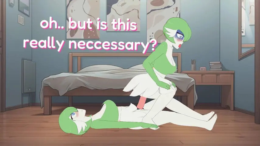 Gardevoir having double amount of fun! (Dinotonte)