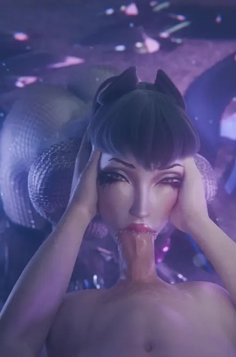Evelynn Blowjob [Outfit 2][Megaera]