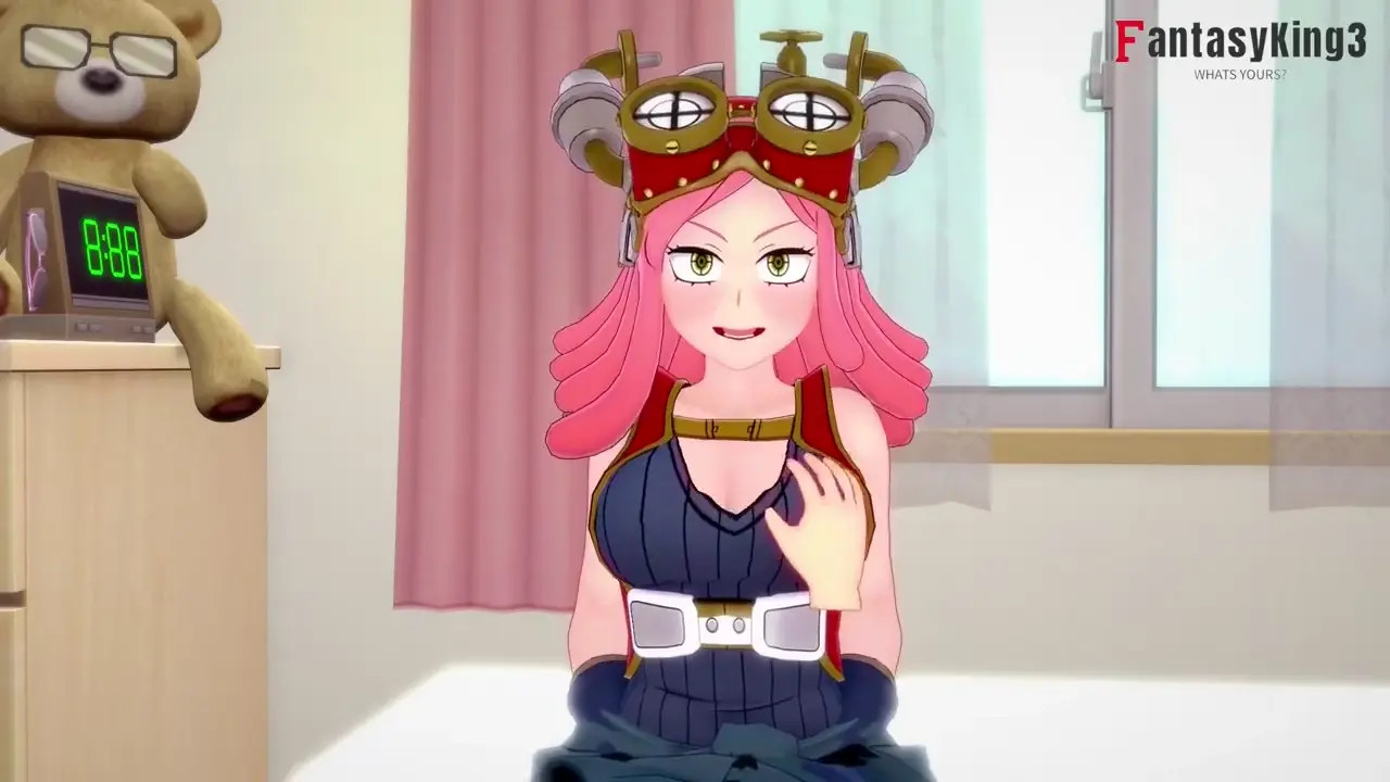 My Hero Academia - Mei Hatsume fucking in her room