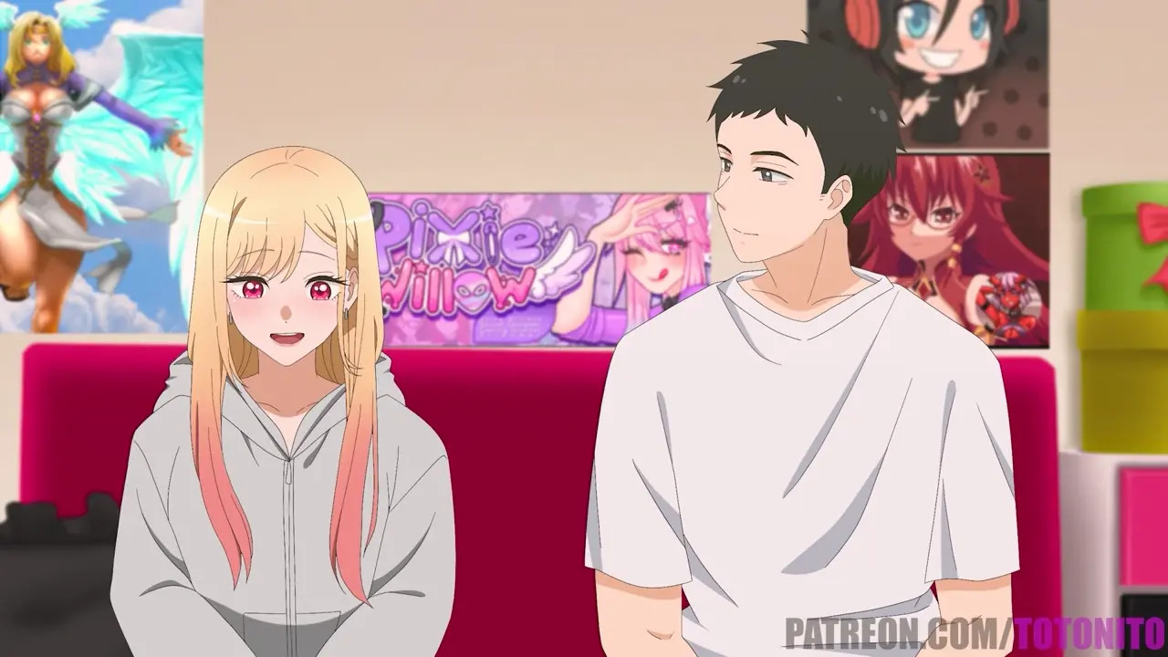Marin and Gojo Watch Frieren