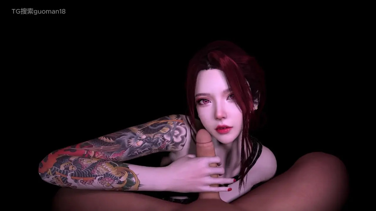 Vam- tattooed girlfriend midnight bj