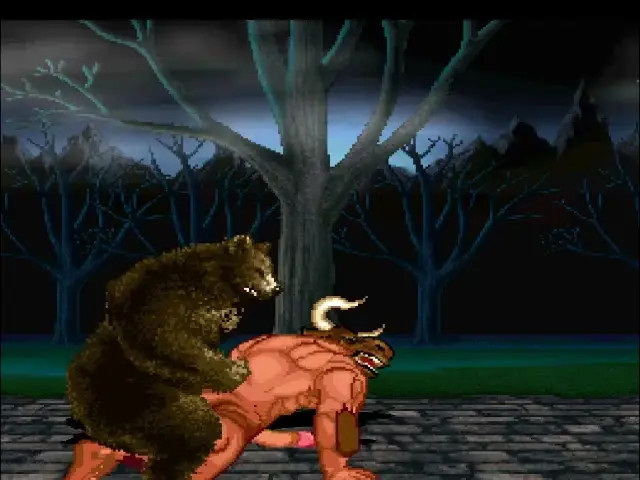 Minotaur bred by bear