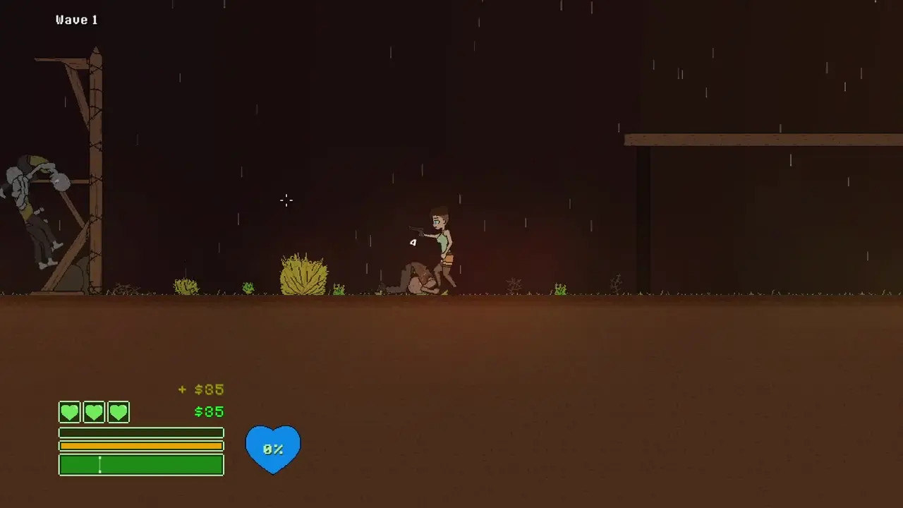 Rooting tootin zombie shootin