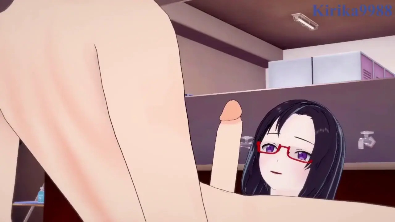 Interviews With Monster Girls - Sakie Satou and I have sex in the locker room