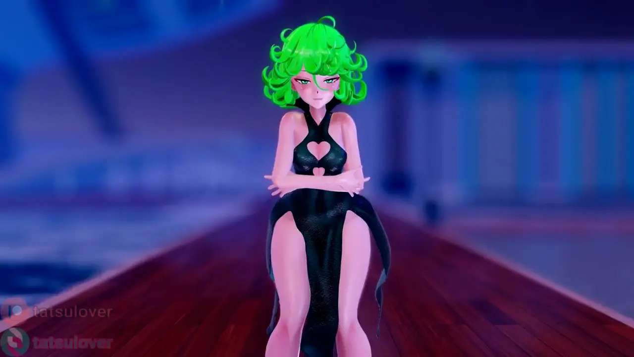 【R-18 MMD】Boob benchmark - Tatsumaki