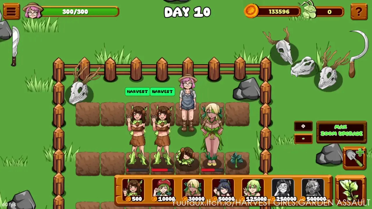 HARVEST GIRLS:GARDEN ASSAULT (DAY 10-12)