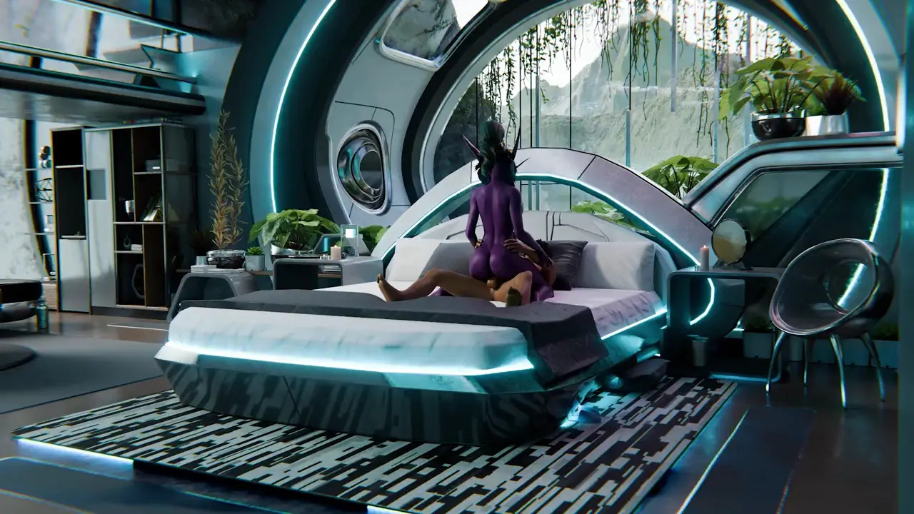 Tyrande when Malfurion not at home