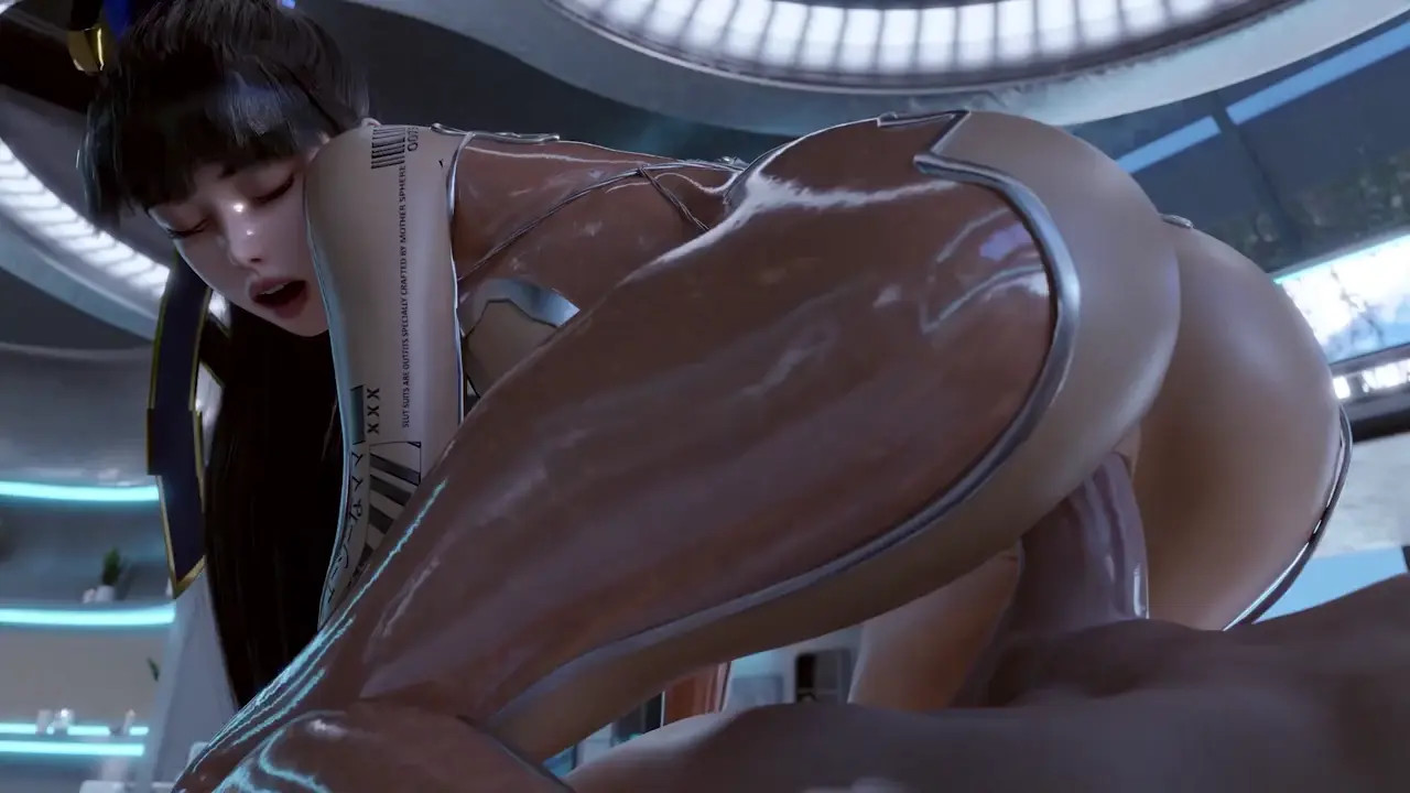 Eve Reverse Cowgirl White [VChanSfm] No Wm