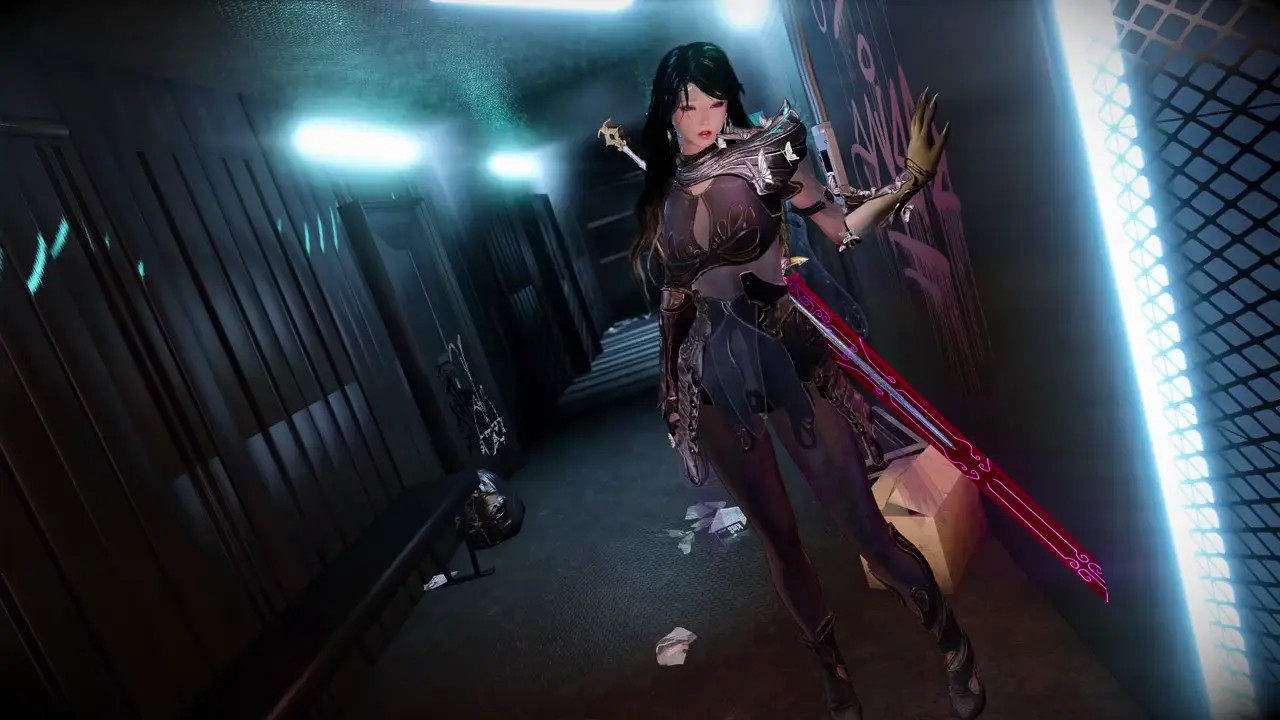 Vam-[Szyca] Revenge female warrior vs. alien