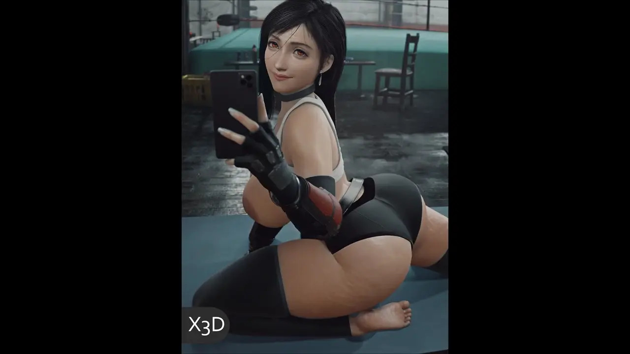 Tifa Ass Shake [X3D]