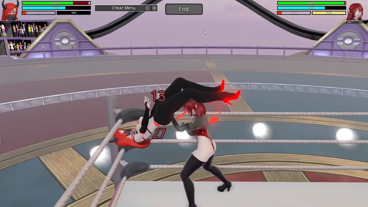 Freya vs Elaine HRSL Traditional Match