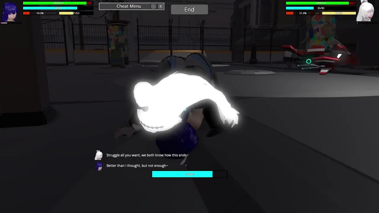 Natasha vs Syliva HRSL Street Fight