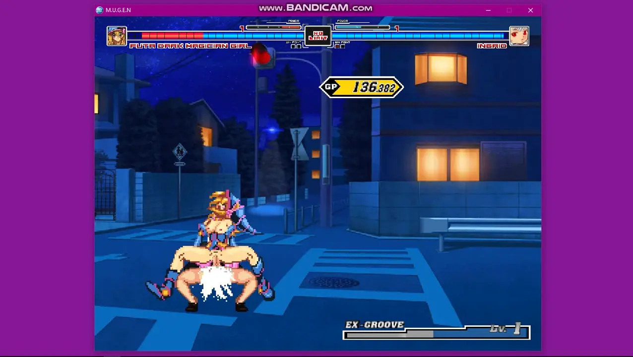 MUGEN: futa Dark Magician Girl vs Futa Ingrid |Futa xxx moves by Futa Ingrid