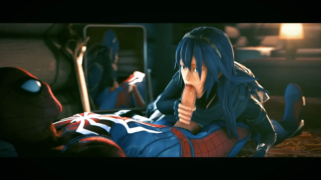 Lucina sucking Spider-Man