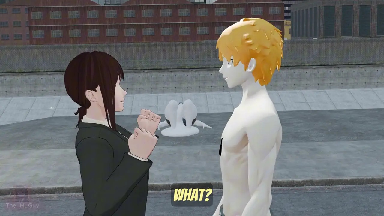 ANIME GIRL X CHAINSAW MONSTER PREVIEW