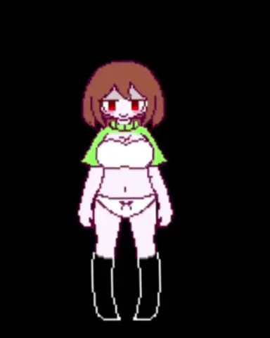 pixel undertale chara