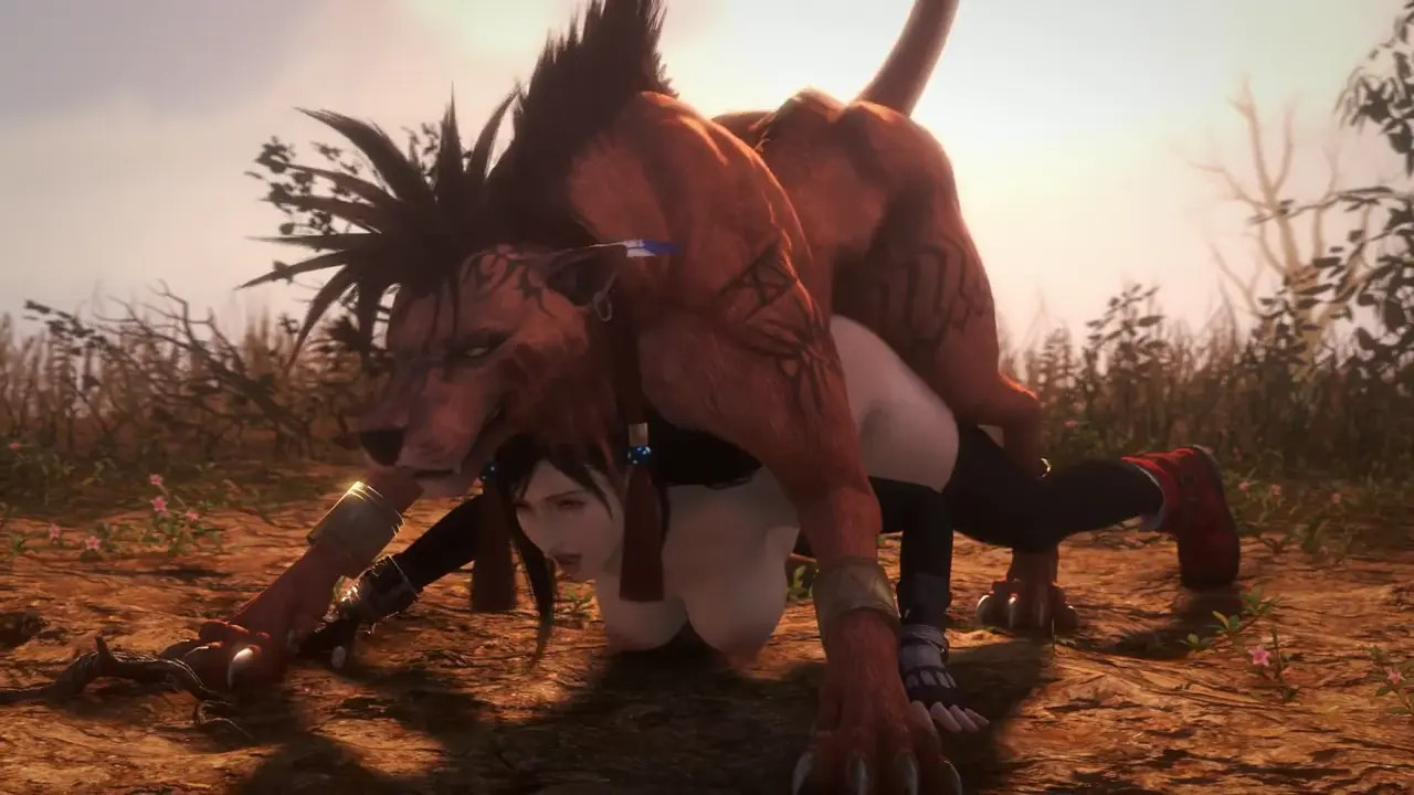 Tifa x Red XIII - Nude Version [Noname55]