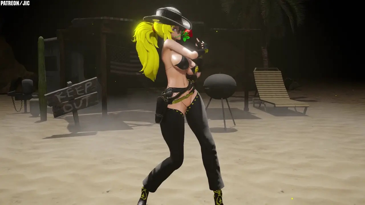 RWBY Yang Dancing