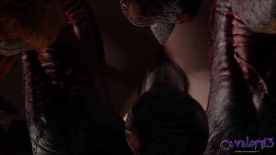 Yennefer having fun with foglets