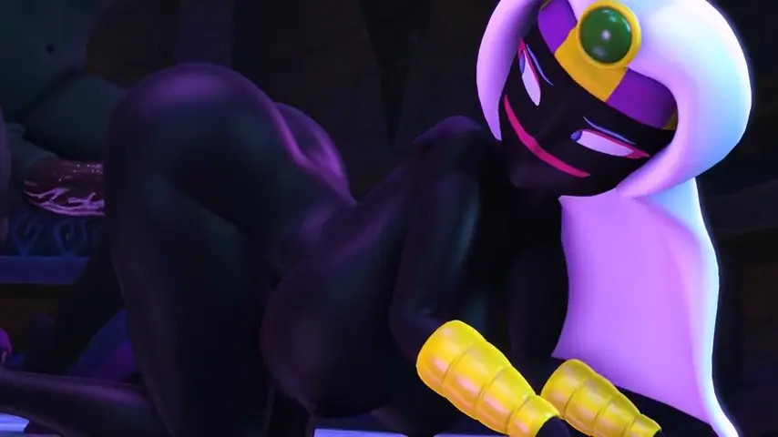 Queen Tyr'ahnee fucked by horsedick