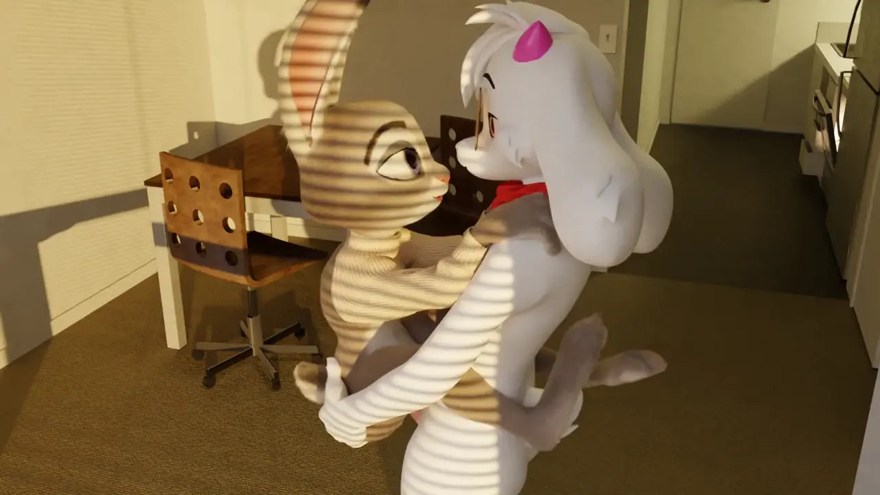 Judy has some one-on-one time with Ralsei