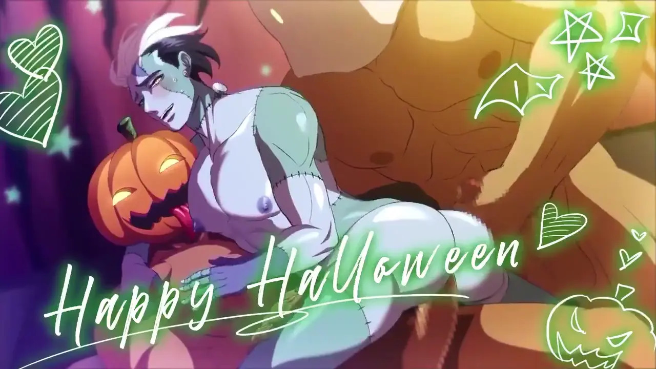 A Halloween threesome