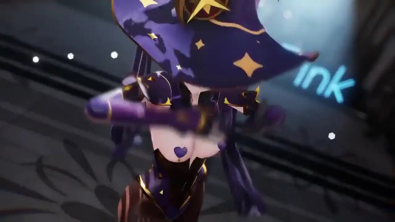 - Hentai MMD - Mona and whimsical Mercy! (mister Pink)