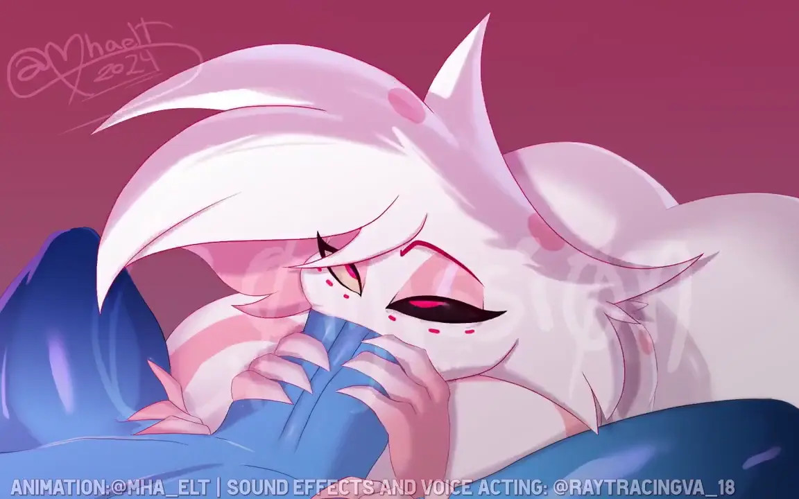 Angel Dust Blowjob [Voiced By RayTracingVA_18] [Mha_elt]