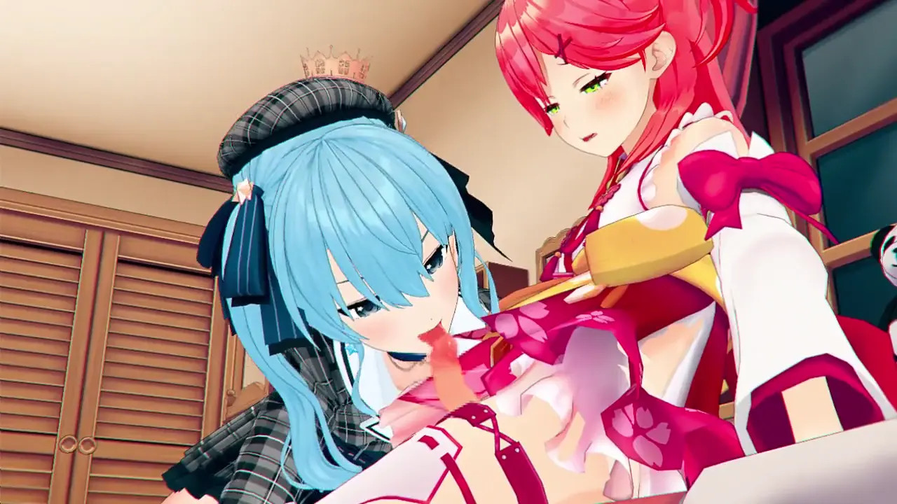 ♡Hoshimachi Suisei and Sakura Miko♡_Hololive [Robin00]