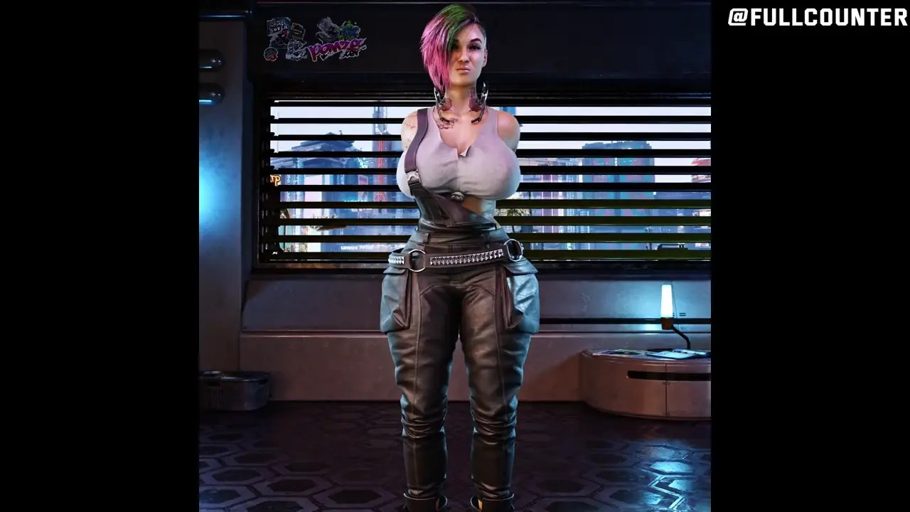 Judy Alvarez's Futanari Body Reveal [FullC0unter]