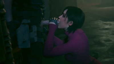 Ada Wong blowjob