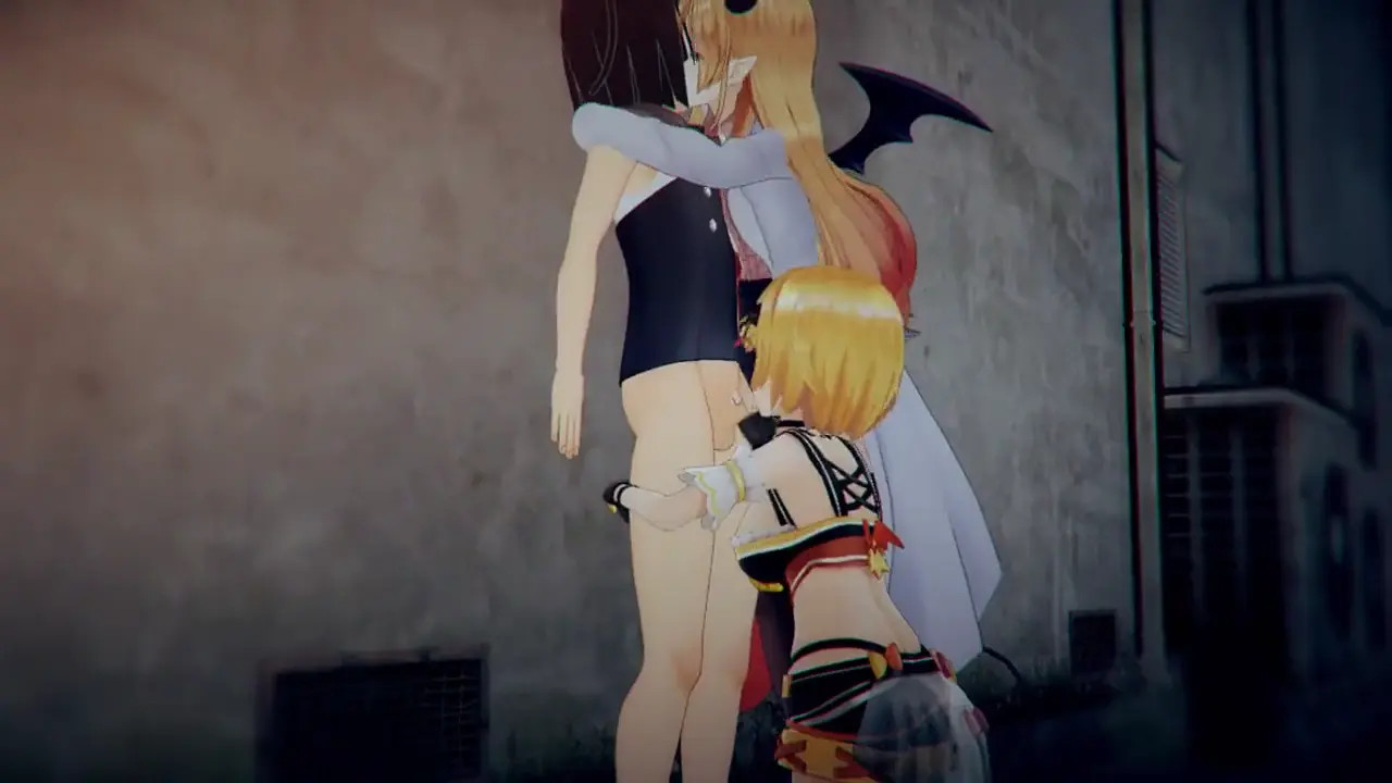 Yozora Mel and Yuzuki Choco_Hololive [Robin00]