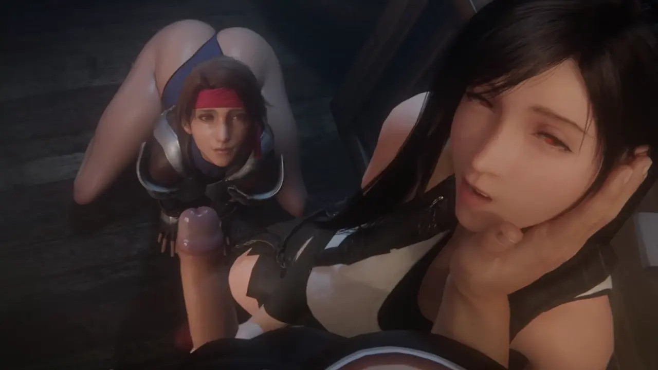 Tifa & Jessie Handjob Facial [White][9Nithes][4K]