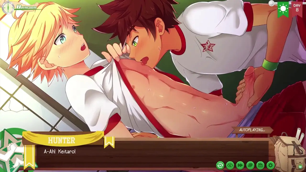 Camp Buddy - Hunter and Keitaro all sex scenes