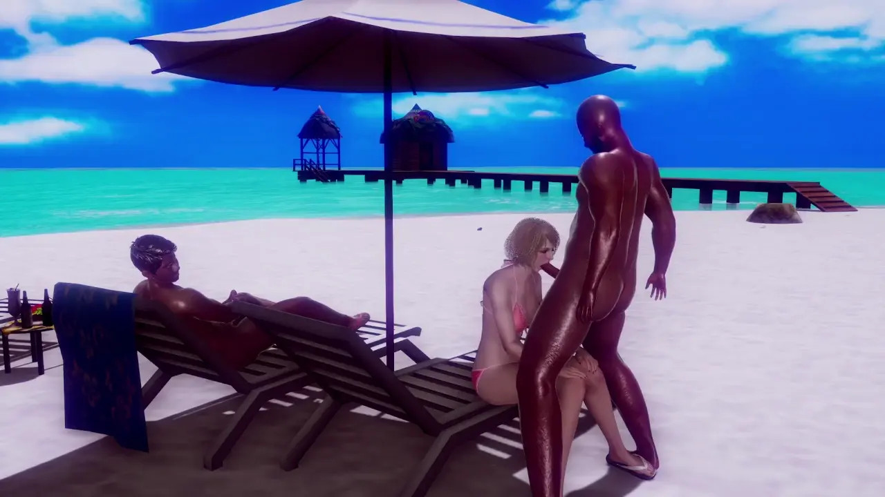 Ashley's Day At The Beach
