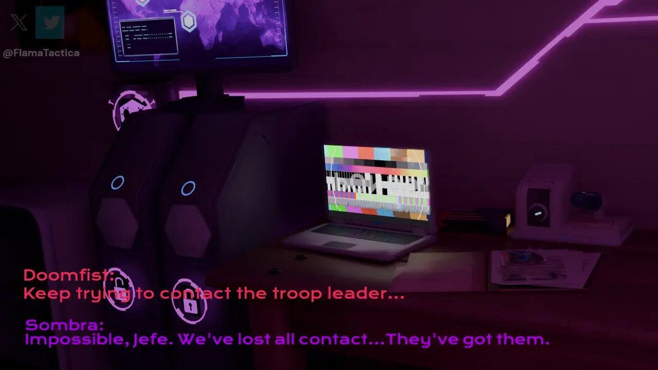Cheering Up The Boss | Sombra & Doomfist | [FLAMA]