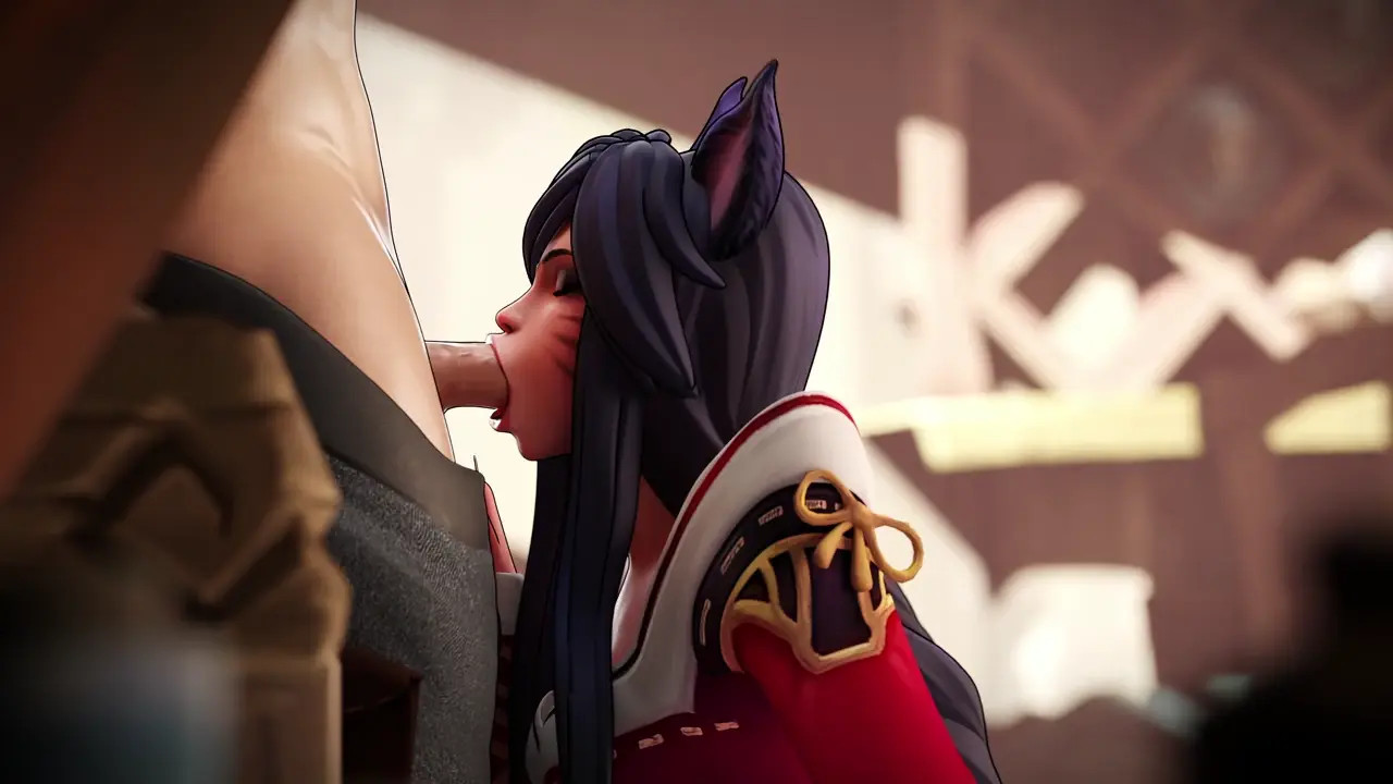 Ahri Blowjob [Nuttycravat] [4K]