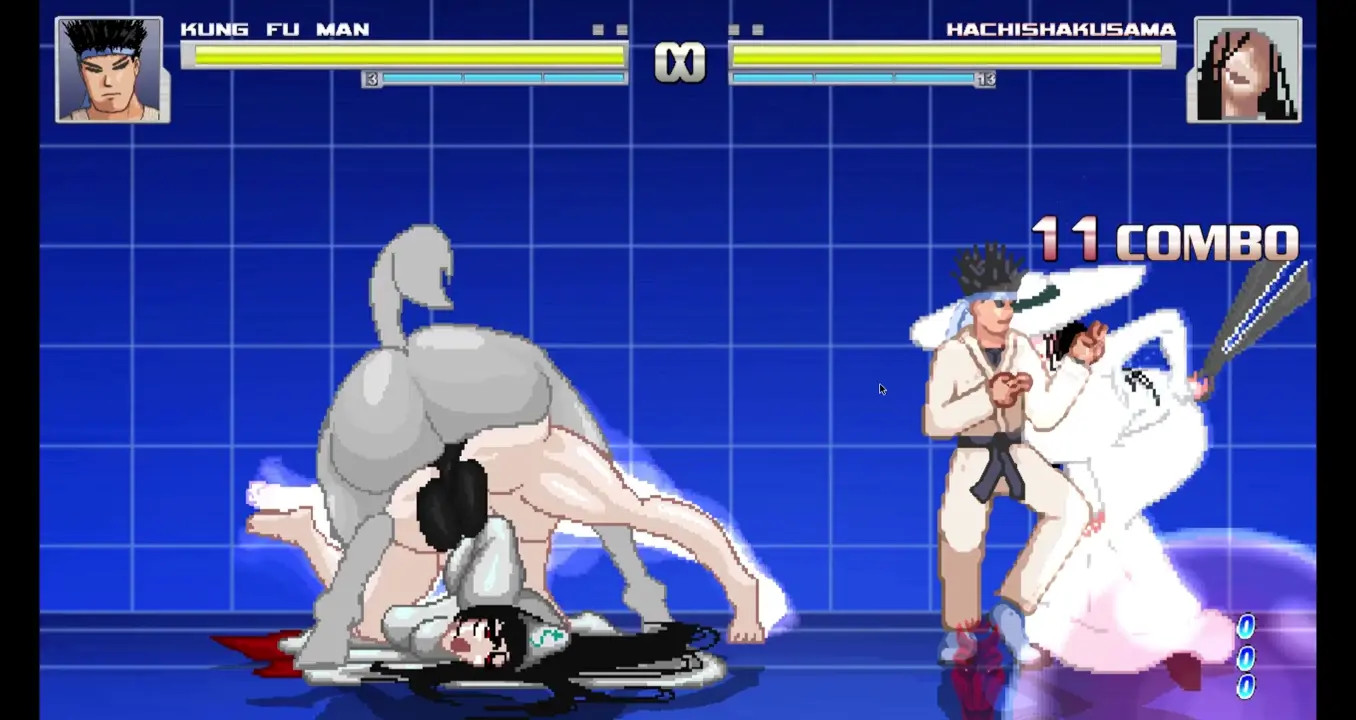 ghost girl and horse yokai mugen