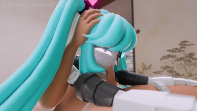 Mimi As Miku Makes It Quick Cum (SeLine)