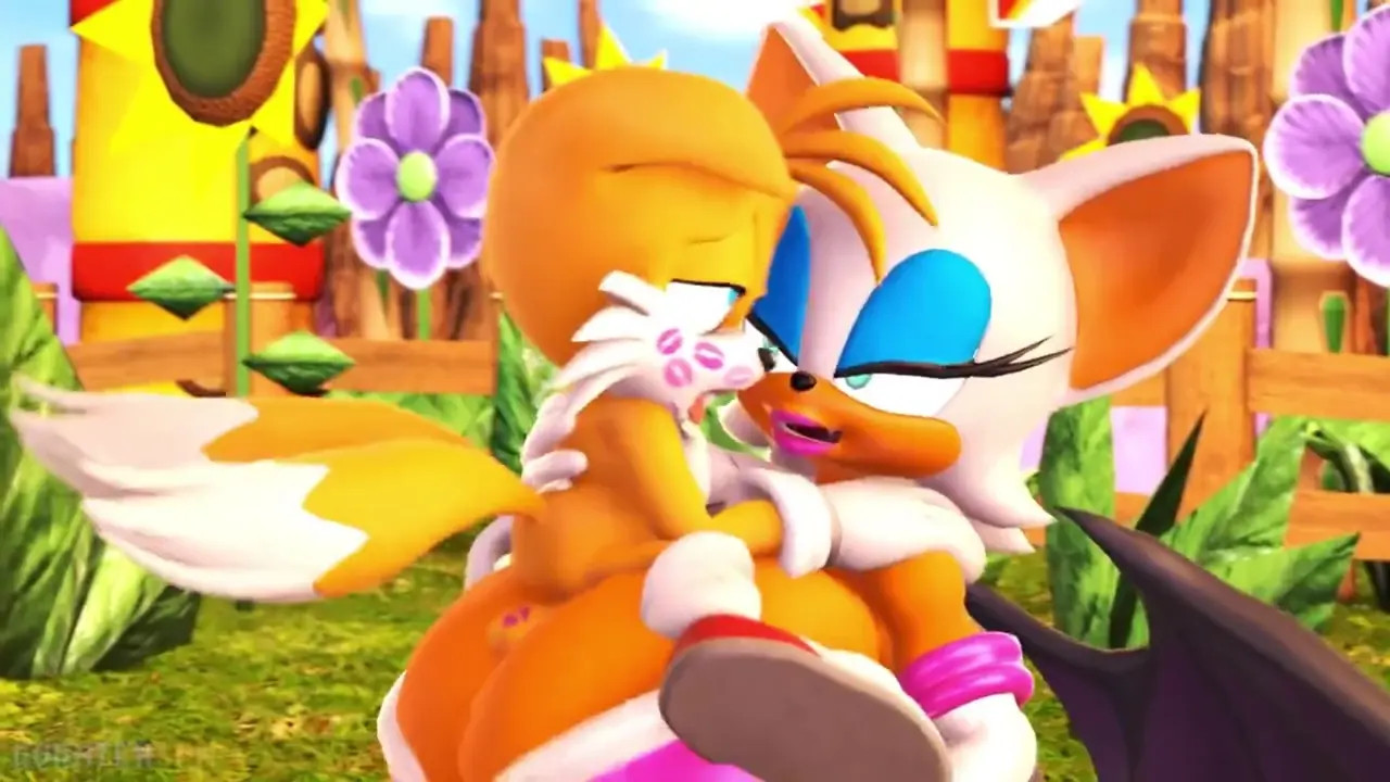 Tails riding Rouge's Breast (sound)