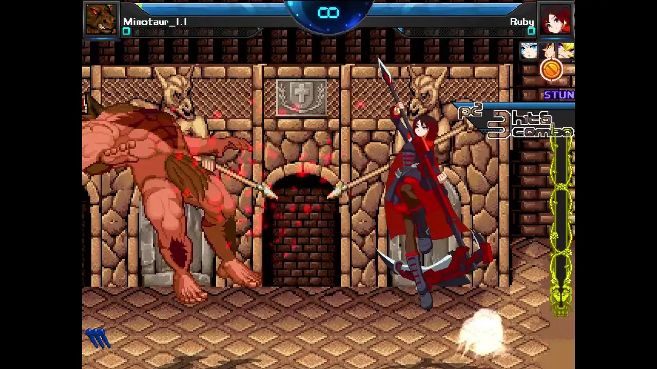 How Ruby, Yang, Blake and Weiss Failed To Defeat Minotaur