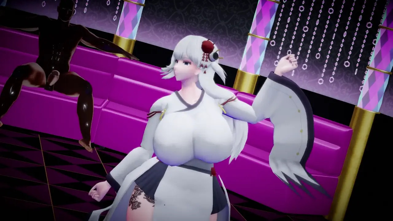 【MMD Azur Lane】IJN Shokaku Gokurakujodo BBC.Ver【AnalFuck&BBC】