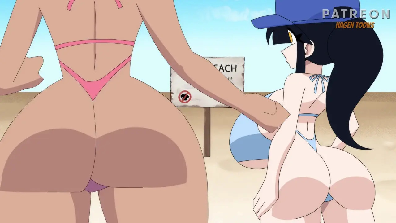 The Nude Beach - Part 1 [Hagen Toons]