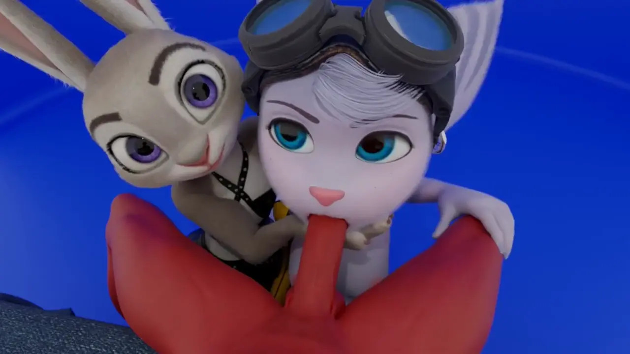 Rivet and Judy coop blowjob