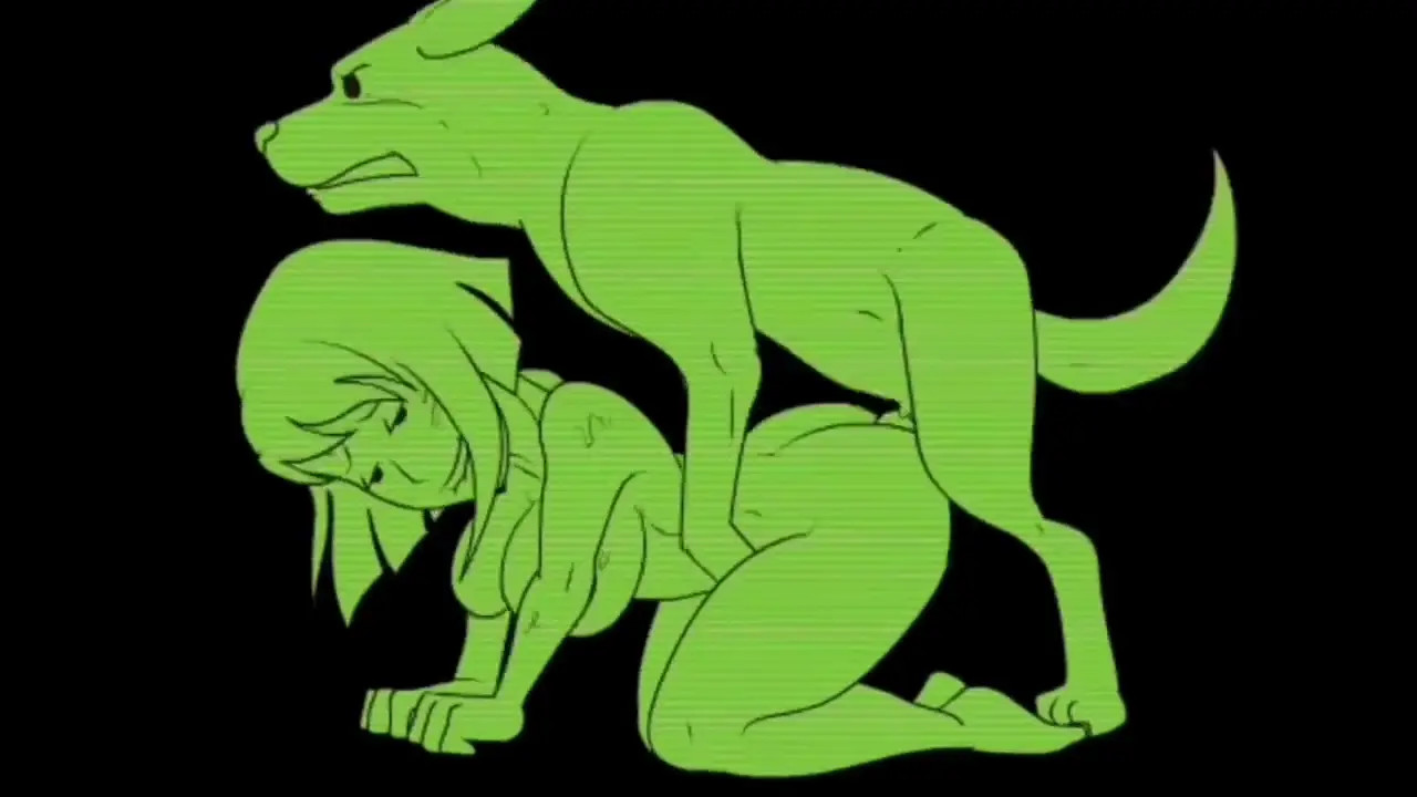 Stupid Vault Girl hooker gets fucked by a dog