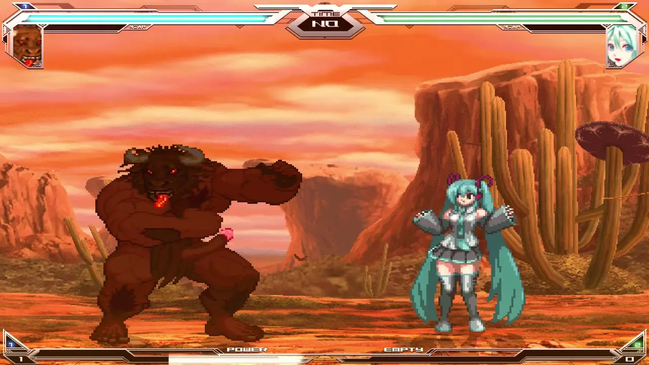 Minotaur fucks Miku while Astolfo is away
